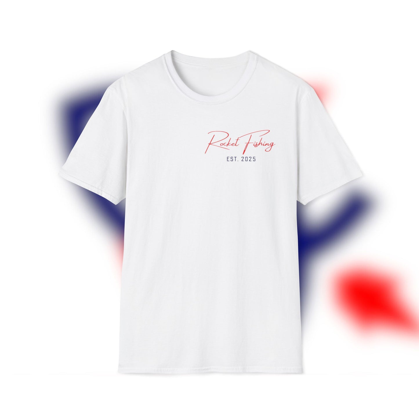 Rocket Fishing Patriotic Design