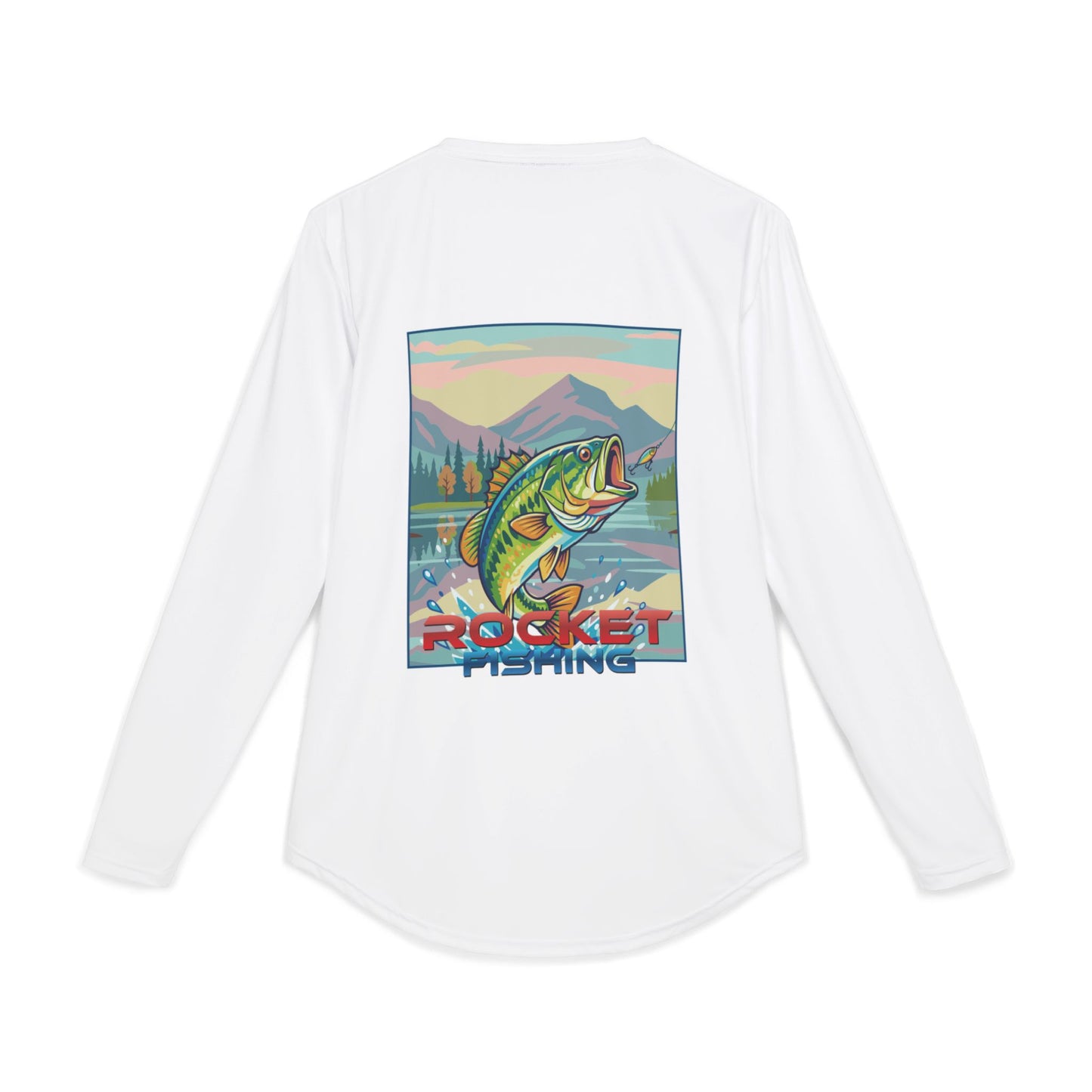 Rocket Fishing UV Sun Shirt — Long Sleeve Performance Fishing Tee