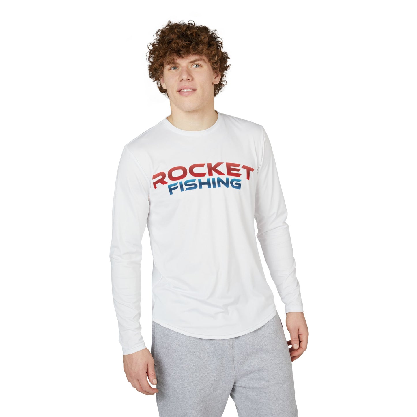 Rocket Fishing UV Sun Shirt — Long Sleeve Performance Fishing Tee